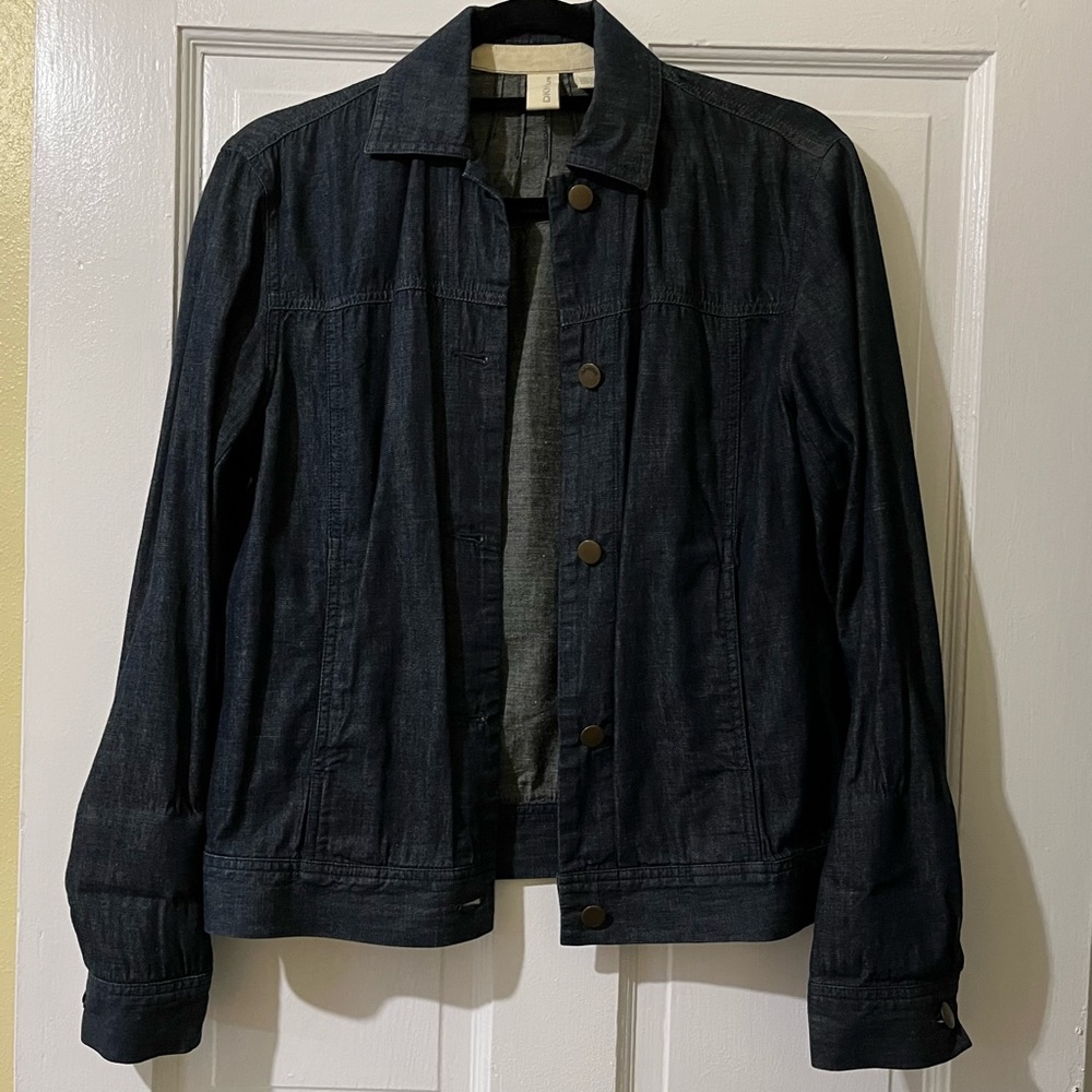 DKNY Pure Lightweight Jean Jacket. Size 2